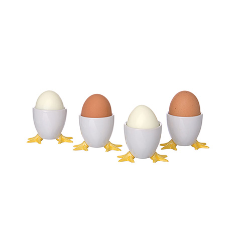 Chicken Feet Egg Cups - Set of 4