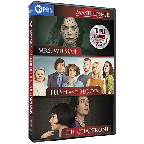 Masterpiece: Triple Feature with Mrs. Wilson/Flesh & Blood/The Chaperone DVD
