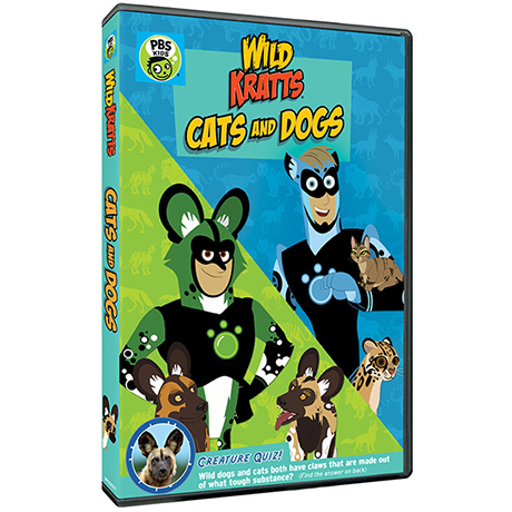 Wild Kratts: Cats and Dogs DVD