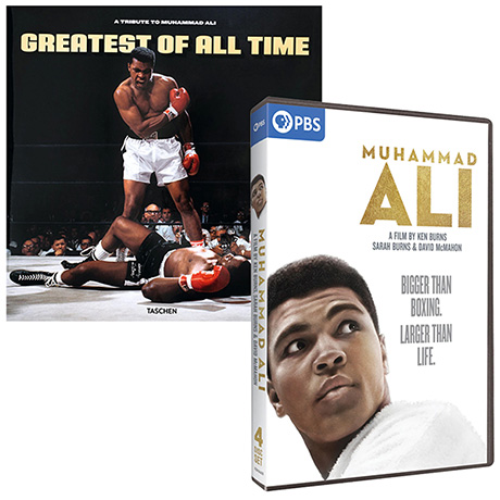 Muhammad Ali DVD & The Greatest of All Time Book Set