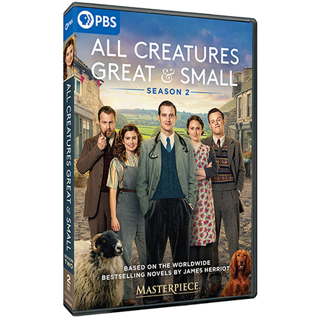 PRE-ORDER Masterpiece: All Creatures Great and Small Season 2 DVD & Blu-ray