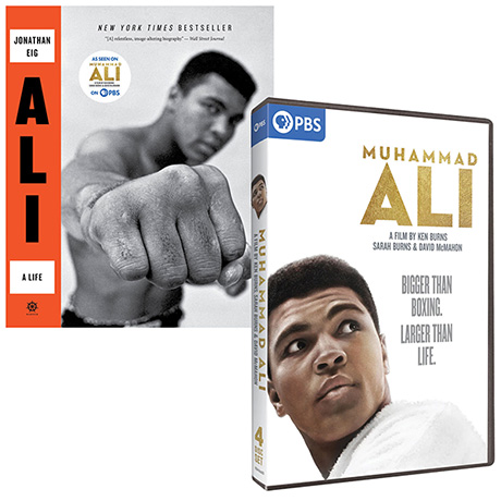 Muhammad Ali DVD & Ali: A Life Book Set