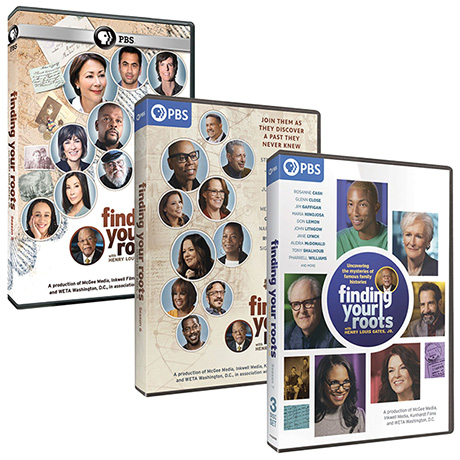 Finding Your Roots Seasons 5, 6, & 7 DVD Set