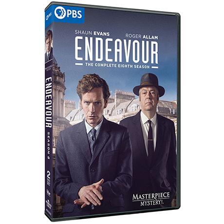 PRE-ORDER Masterpiece Mystery!: Endeavour, Season 8 DVD & Blu-ray