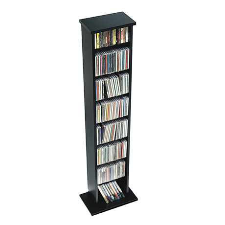 Slim Multimedia Storage Tower CDs and DVDs