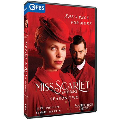 Masterpiece Mystery!: Miss Scarlet & the Duke Season 2 DVD