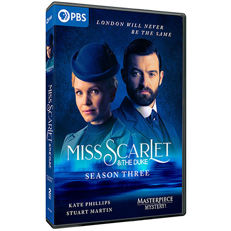 PRE-ORDER Miss Scarlet & The Duke Season 3 DVD