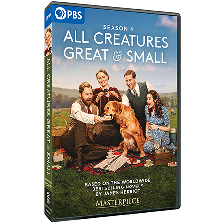 PRE-ORDER Masterpiece: All Creatures Great and Small Season 4 DVD or Blu-ray
