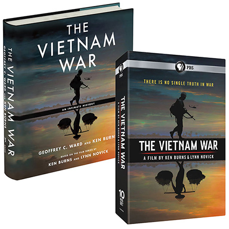 The Vietnam War: A Film by Ken Burns and Lynn Novick DVD & Book combo