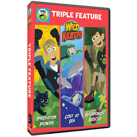 Wild Kratts: Triple Feature  DVD