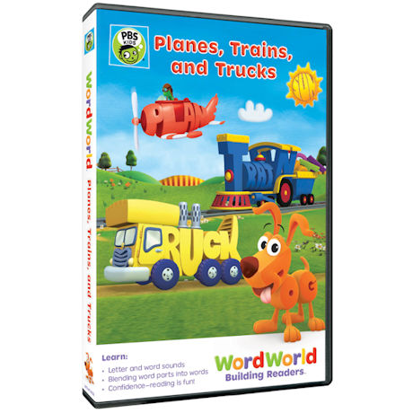 WordWorld: Planes, Trains, and Trucks DVD