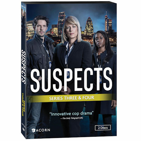 Suspects: Series 3 & 4 DVD
