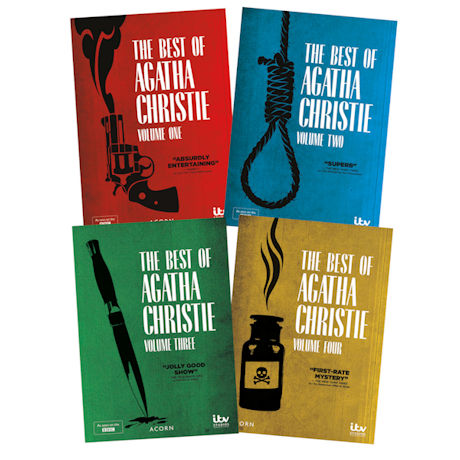 Best of Agatha Christie Vol 1-4 DVD Set