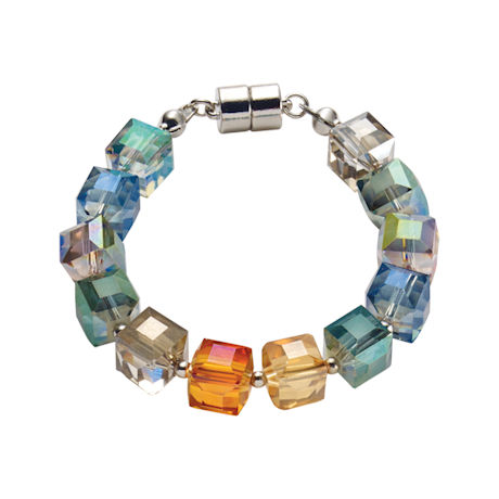 Crystal Cubes Bracelet