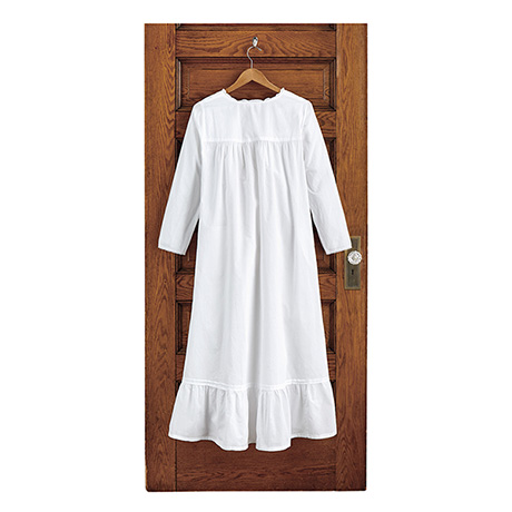 Buy The 1 for U Cotton Nightgown with Pockets - White (Large