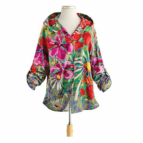 Butterflies and Bees Hooded Jacket | Shop.PBS.org
