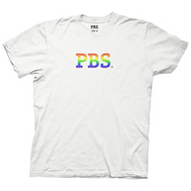 Product Image for PBS Rainbow Logo Unisex T-Shirt