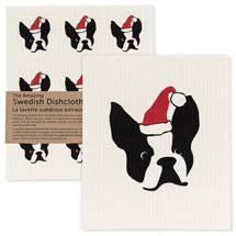 Product Image for Santa Dog Swedish Towels (Set of 2)