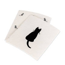 Alternate Image 3 for Cat and Mice Swedish Towels (set of 2)