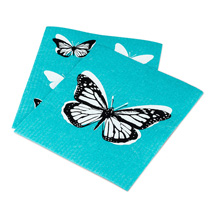 Alternate Image 1 for Butterfly Swedish Towels (set of 2)