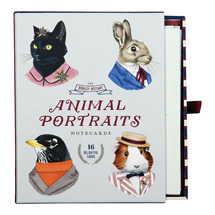 Product Image for Berkley Bestiary Animal Portrait Notecards
