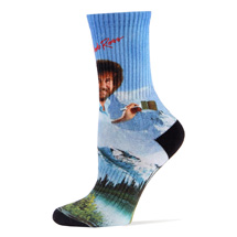 Product Image for Bob Ross 360 Printed Women's Athletic Socks