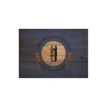 Alternate Image 6 for Wood State Flag Signs