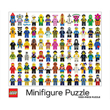 Alternate Image 1 for LEGO Minifigure 1000 Piece Puzzles