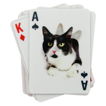 Alternate Image 2 for 3D Cat Playing Cards