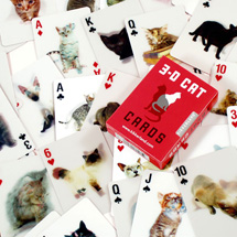 Alternate Image 3 for 3D Cat Playing Cards