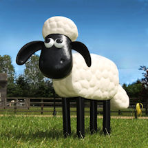Alternate Image 3 for Shaun the Sheep and Cousin Timmy Garden Sculptures