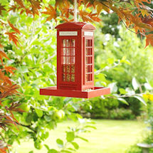 Product Image for British Phone Box Bird Feeder