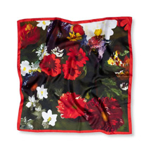 Alternate Image 1 for Delacroix Basket of Flowers Neckerchief