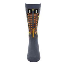 Alternate Image 1 for Frank Lloyd Wright Tree of Life Men's Socks