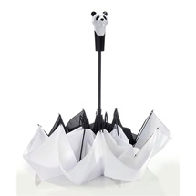 Alternate Image 1 for Panda (Auto Open/Close) Umbrella