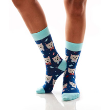 Alternate Image 1 for Party Pooch Women's Socks