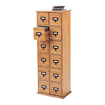 Product Image for Library CD Storage Cabinet - 12 Drawers