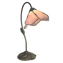 Product Image for Gossamer Lily Art Glass Lamp