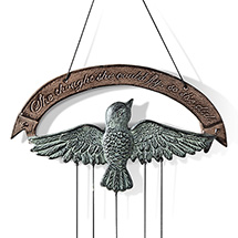 Alternate Image 1 for She Thought She Could Fly Wind Chime