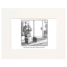 Product Image for I Always Come Back Personalized New Yorker Cartoonist Cartoon
