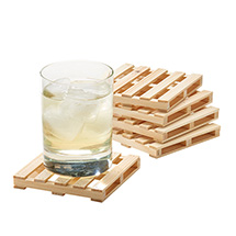 Product Image for Mini Pine Pallet Coasters