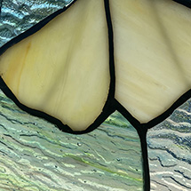 Alternate Image 8 for Gingko Leaves Stained Glass Panel 