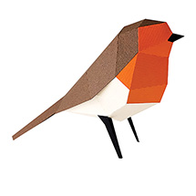 Robin Bird Umbrella Mini Lightweight Folding Handbag Umbrella Animal Lovers Gift 