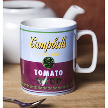 Alternate Image 1 for Andy Warhol Blue Campbell's Soup Mug