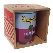 Alternate Image 2 for Andy Warhol Blue Campbell's Soup Mug
