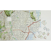 Alternate Image 9 for Personalized Hometown Jigsaw Puzzle - USGS Map