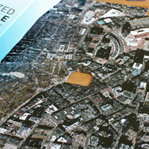 Alternate Image 2 for Personalized Hometown Jigsaw Puzzle -  Satellite Image