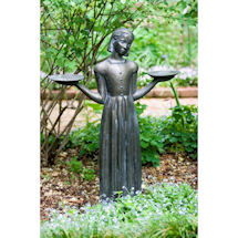 Savannah's Bird Girl 24-inch Statue Without Pedestal