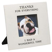 'Thanks For Everything' Memorial Frame - 3.5' x 3.5' Photos 