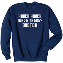 Alternate Image 2 for Knock Knock Who's There? T-Shirt or Sweatshirt